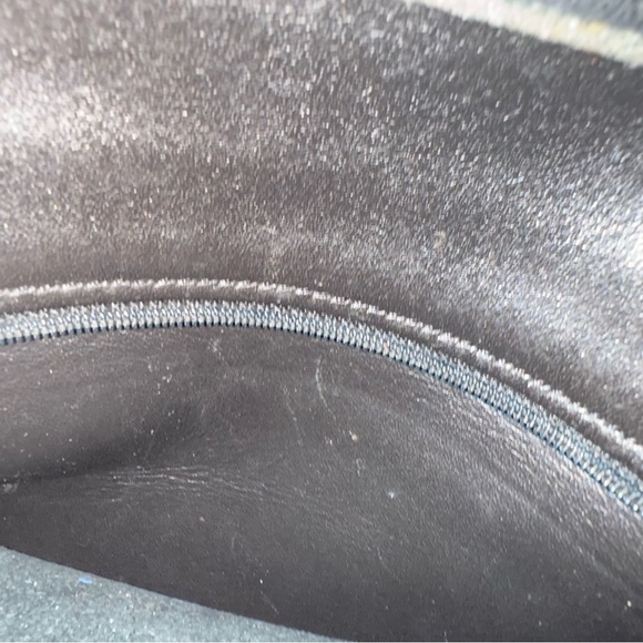 Coach Vintage Black Leather Crossbody Shoulder Hippie Flap Bag 9135 - Picture 4 of 16